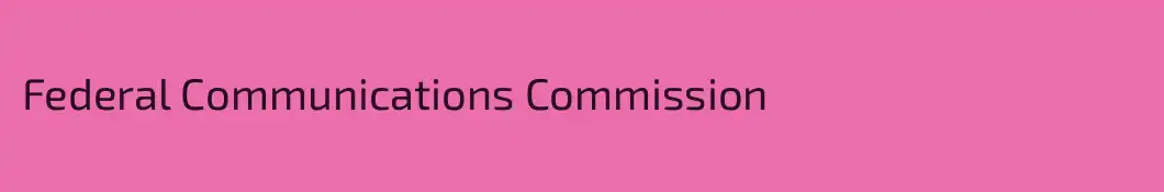 Federal Communications Commission